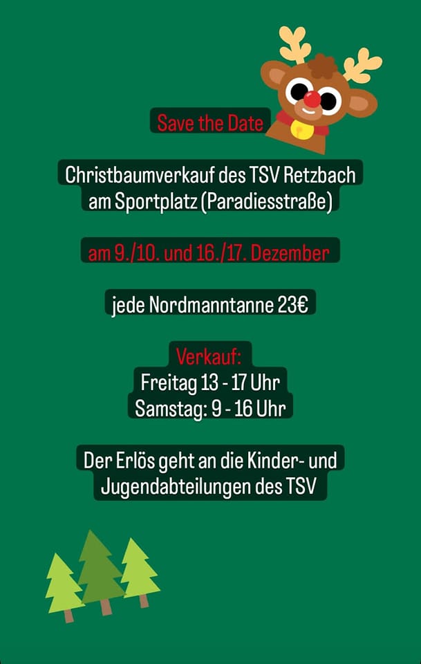 Weihnachtsbaumverkauf 2022