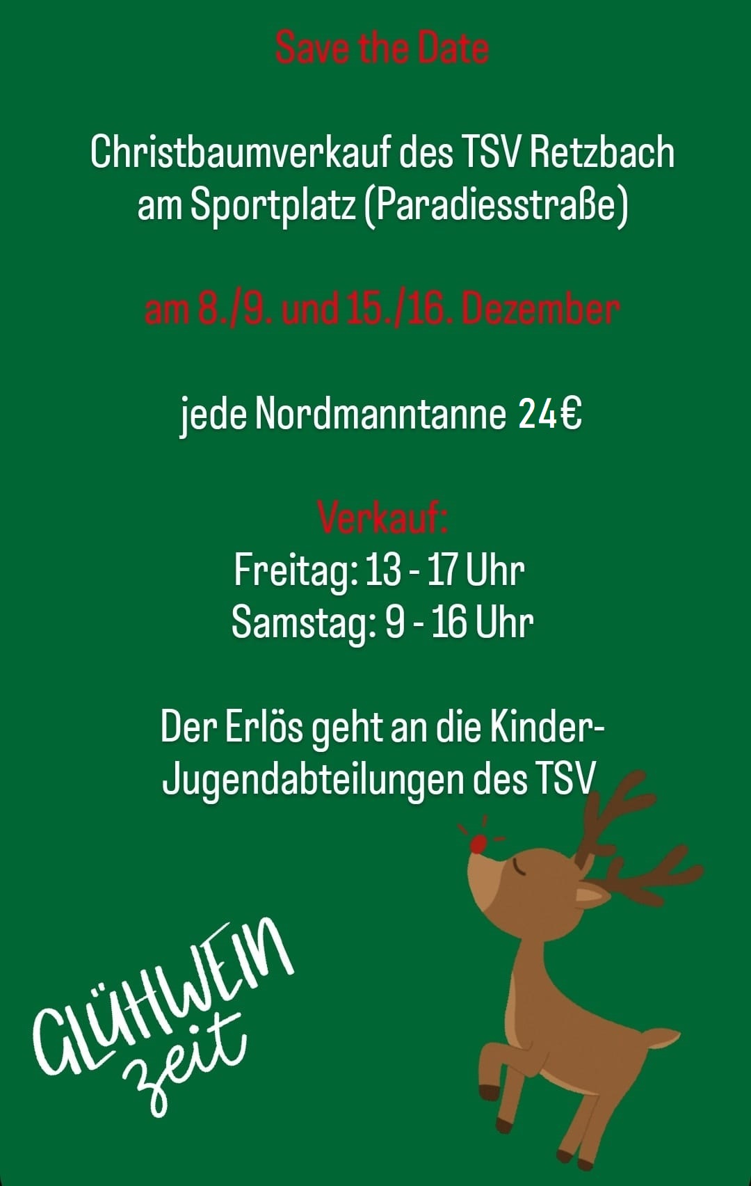 Weihnachtsbaumverkauf 2023