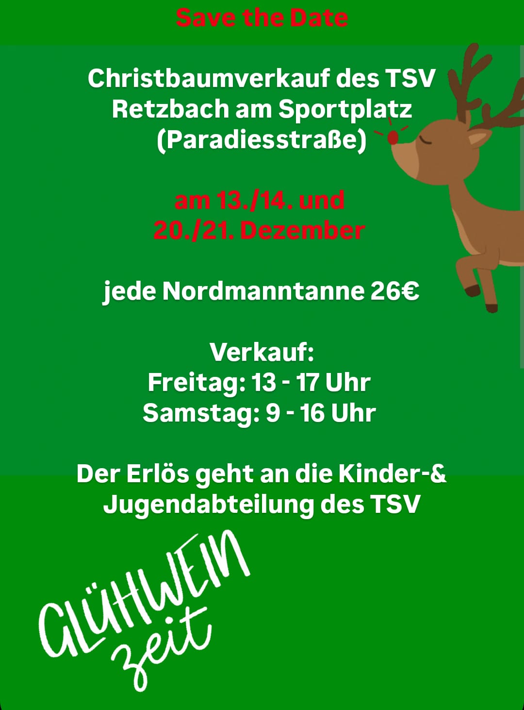 Weihnachtsbaumverkauf 2023